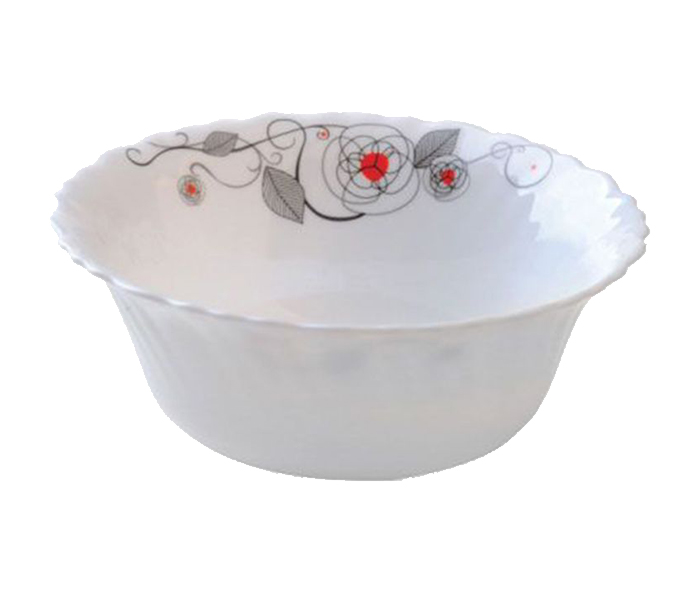 Royalford RF6739 9-inch Opal Bowl - White - Zoom Image