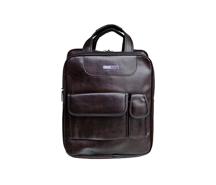 Para John PJLB8003 16-inch Laptop Bag - Brown - Zoom Image