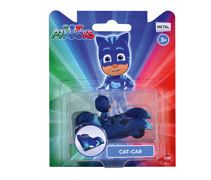 Dickie 203141000 7CM PJ Mask Single Pack Cat Car - Blue - Zoom Image 2