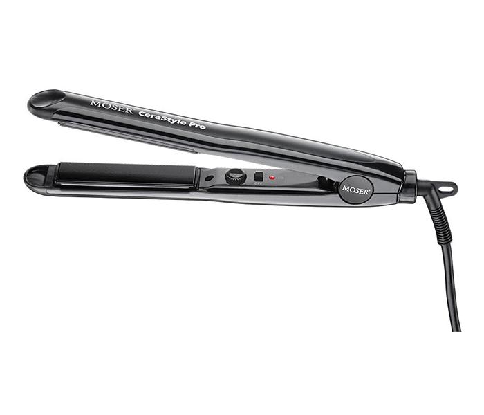 Moser 4417-0150 Professional Ceramic Hair Straightener - Black - Zoom Image 1