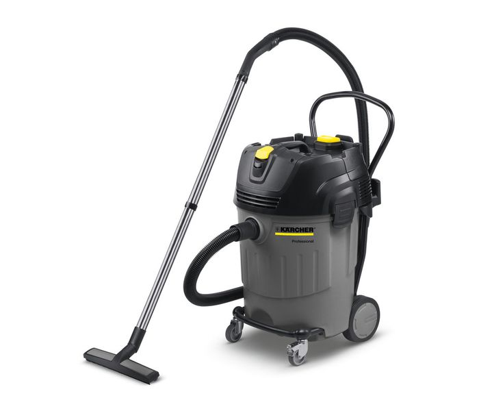 Karcher 1.667-291.0 NT65/2 AP 65L Wet and Dry Vacuum Cleaner, Grey - Zoom Image