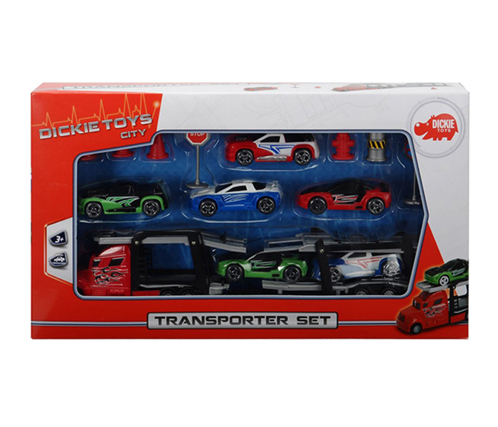 Dickie 203745001 Transporter Toy Set - Zoom Image 1