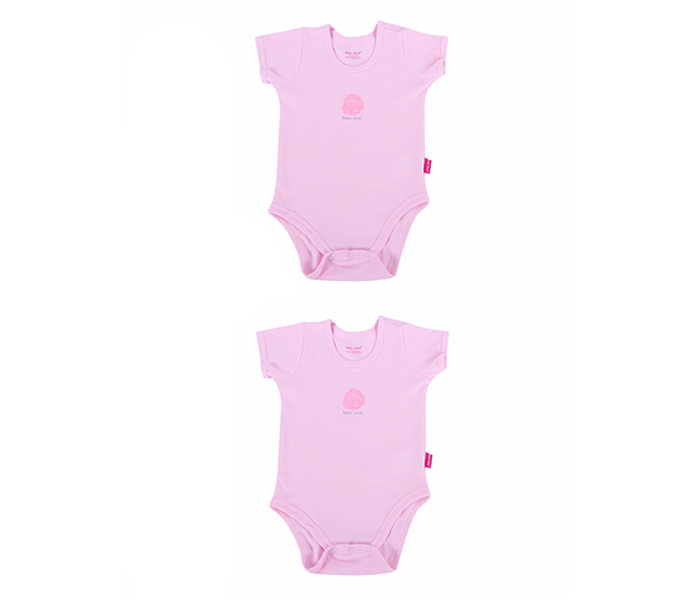 Baby Plus BP2506-G Short Sleeve Body Suit - 5 Pieces - Zoom Image 2