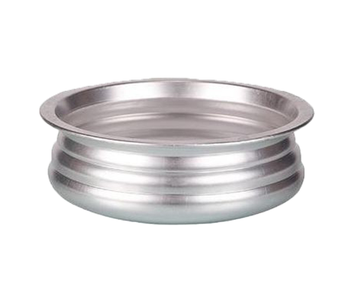 Royalford RF8422 Aluminum Anodized Uruli with Lid - 25cm, Silver - Zoom Image