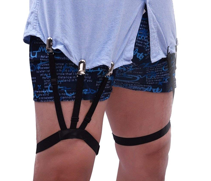 1 Pair Adjustable Shirt Insert Holder Belt - Zoom Image 1