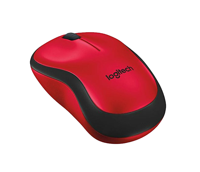 Logitech 910-004880 M220 Silent 2.4GHz Wireless Mouse - Red - Zoom Image 2