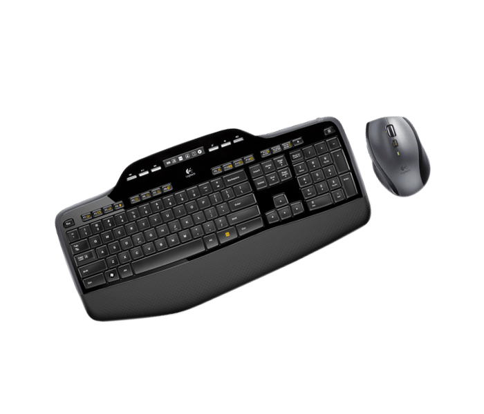 Logitech 920-002419 MK710 Combo Wireless Keyboard & Mouse - Black - Zoom Image 1