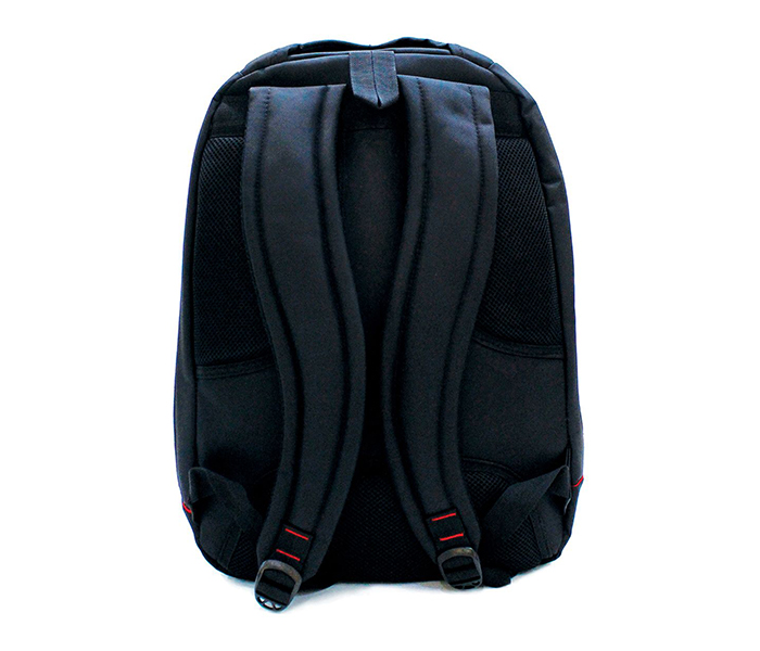 Para John PJBP6577 18-inch Unisex Fashion Backpack - Black - Zoom Image 1