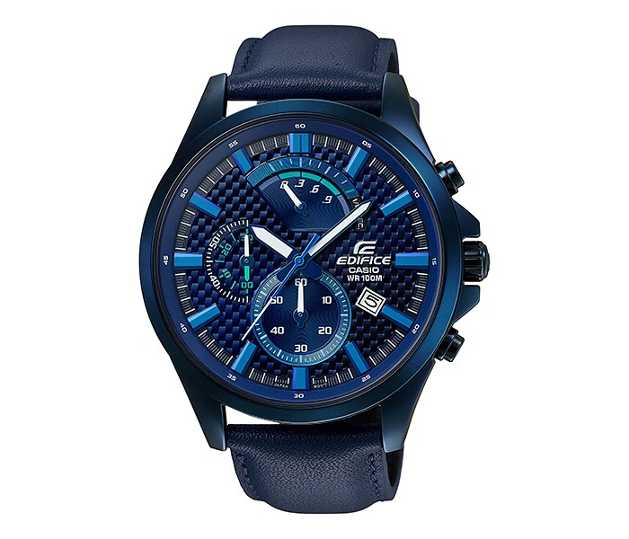 Casio Edifice EFV-530BL-2AVUDF Mens Analog Watch Blue - Zoom Image