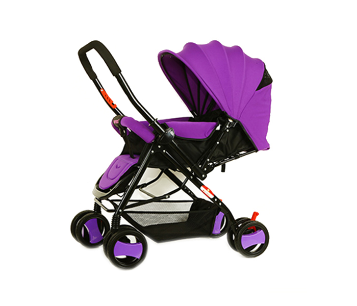 Baby Plus BP7732 Baby Stroller - Purple - Zoom Image 1