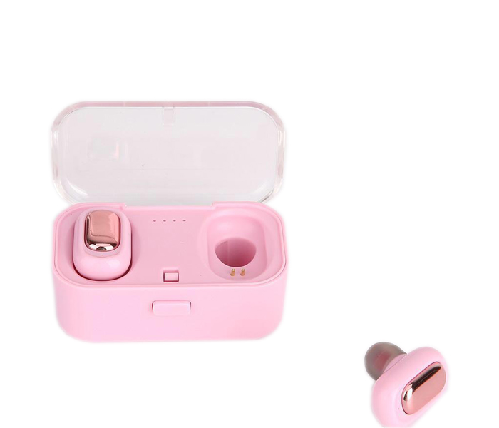 L1 TWS IPX5 Waterproof Bluetooth 4.2 Wireless Headset Pair - Pink - Zoom Image