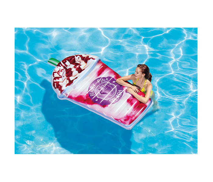 Intex ZX-58777 Inflatable Berry Pink Splash Floating Mattress - Zoom Image 1