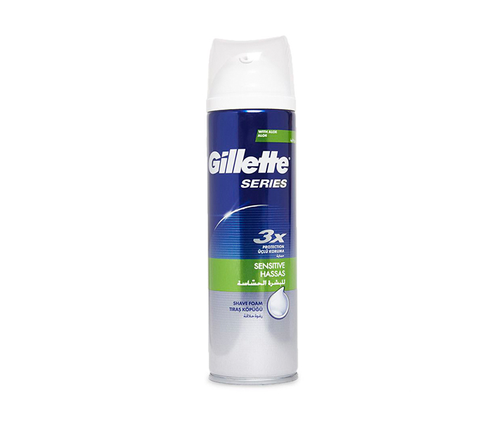 Gillette N11293685A Sensitive Shaving Foam - 250ML - Zoom Image 3