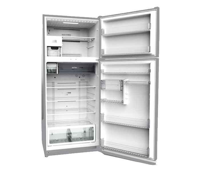 Toshiba GR-A820U(S) 820 Litre Double Door Refrigerator - Silver - Zoom Image 1