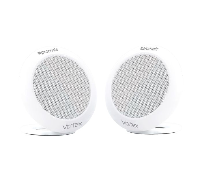 Promate Vortex Portable Bluetooth Wireless Speaker with Handsfree - White - Zoom Image 7