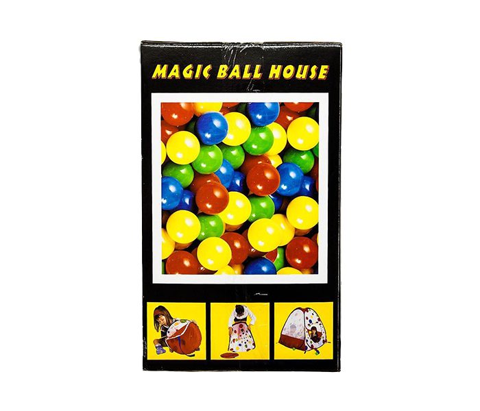 100 Pieces Balls Magic Ball House - Multicolour - Zoom Image 2