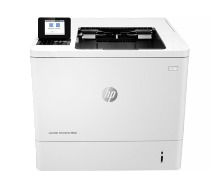 HP M607DN LaserJet Enterprise Laser Printer - White - Zoom Image 4