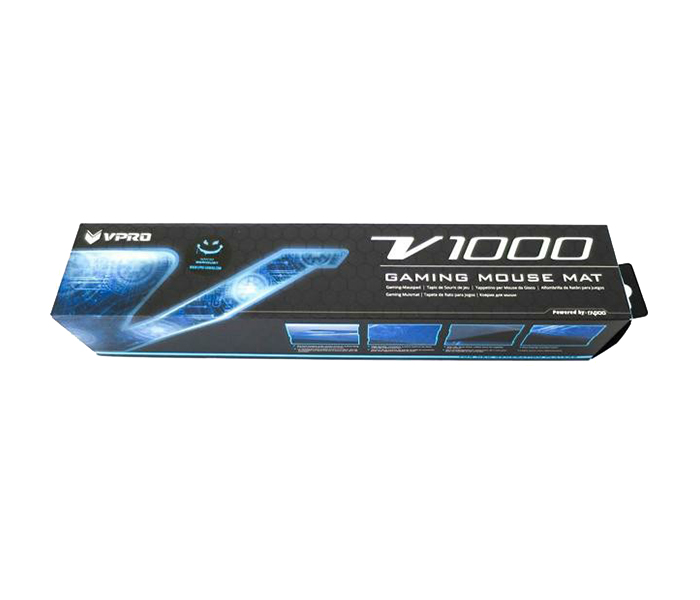 Rapoo V1000 Vpro Gaming Mouse Pad - Black - Zoom Image 3