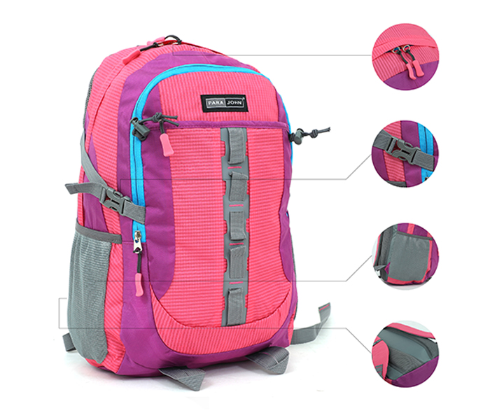 Para John PJBP6630 19-inch Backpack Bag - Pink - Zoom Image