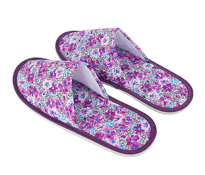 Royalford RF8945 Ladies Bedroom Slipper - Purple - Zoom Image