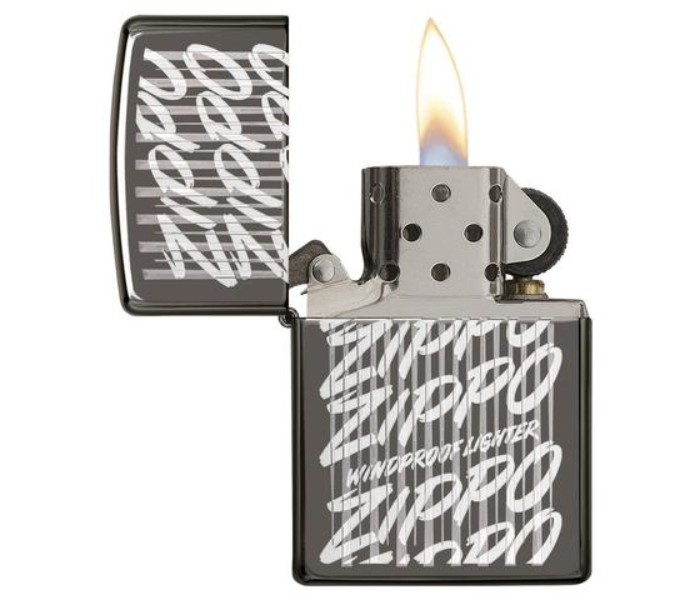 Zippo 29631 150 Classic Lighter Black and White - Zoom Image 1