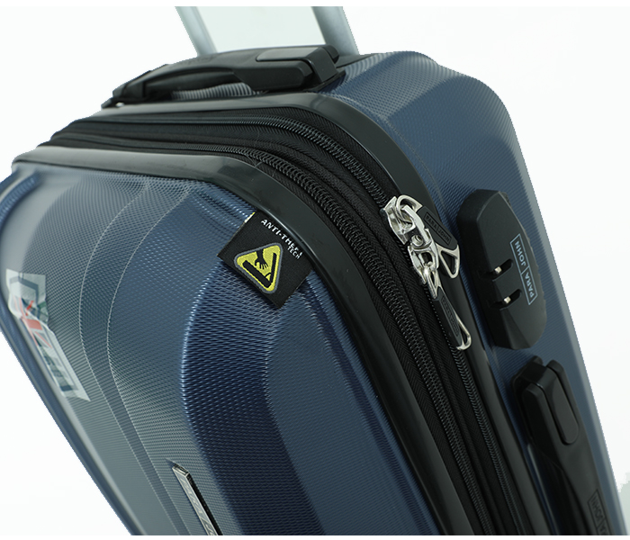 Para John PJTR2008-20 20-inch Single ABS Trolley Bag - Navy Blue - Zoom Image 7