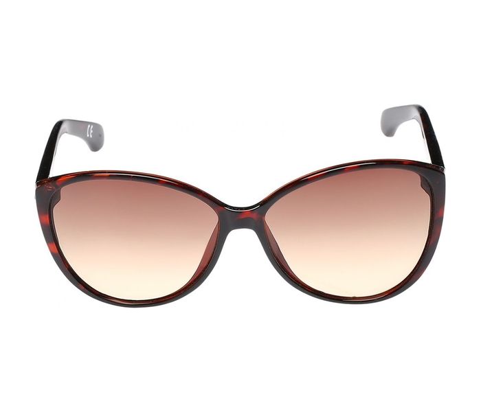 Calvin Klein CKJ784S 215 Cateye Brown Frame & Brown Mirrored Sunglasses for Women - Zoom Image 4