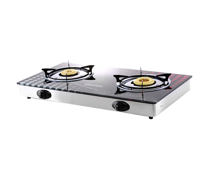 Krypton KNGC6014 Double Burner Gas Stove with Glass Top - Zoom Image 3