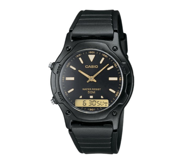 Casio AW-49HE-1AVDF (CN) Mens Analog and Digital Watch Black - Zoom Image