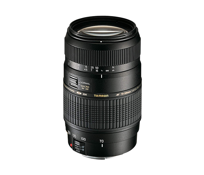 Tamron AF70-300mm f/4-5.6 Di LD Macro Autofocus Lens for Canon - Black - Zoom Image