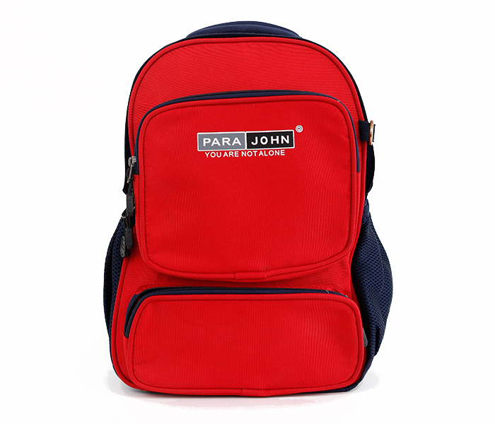 Para John PJSB6023 15-inch School Backpack - Red - Zoom Image 7