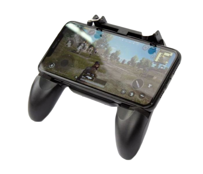 W10 PUBG Mobile Game Controller Joystick W10PMCJ Black - Zoom Image 2