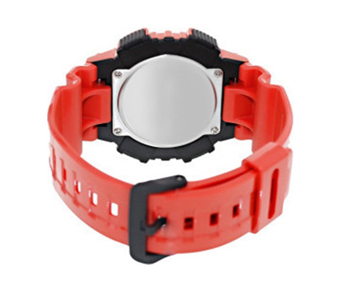 Casio AQ-S810WC-4AVDF (CN) Mens Sports Analog and Digital Watch Red and Black - Zoom Image 3