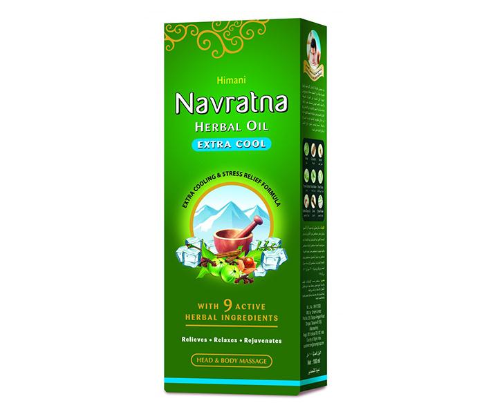 Himani Navratna Herbal Extra Cool Oil - 300ML - Zoom Image