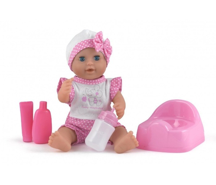 Dolls World 8725 25cm Baby Dribbles Pink - Zoom Image