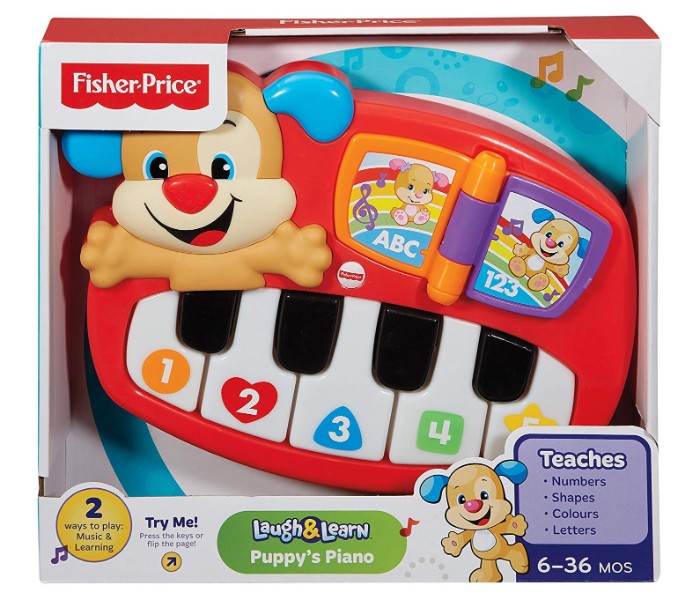 Fisher Price DLD19 Laugh and Learn Puppy's Piano Assorted - Zoom Image 4