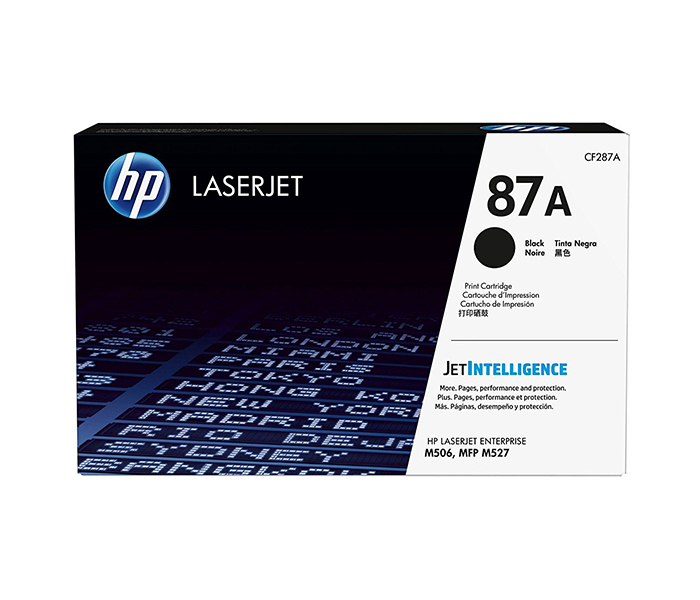 HP 87A Original LaserJet Toner Cartridge - Black (CF287A) - Zoom Image