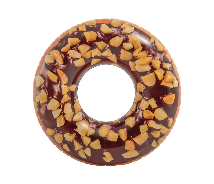 Intex ZX-56262 45-inch Nutty Chocolate Donut Ring Tube Float - Zoom Image 2