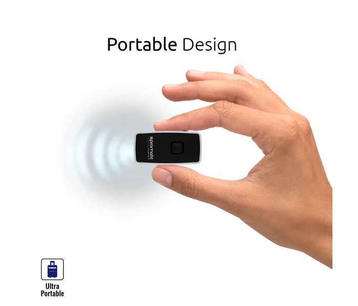 Promate Blusonic-2 2-in-1 Bluetooth Wireless Audio Transmitter and Receiver, Black - Zoom Image 4