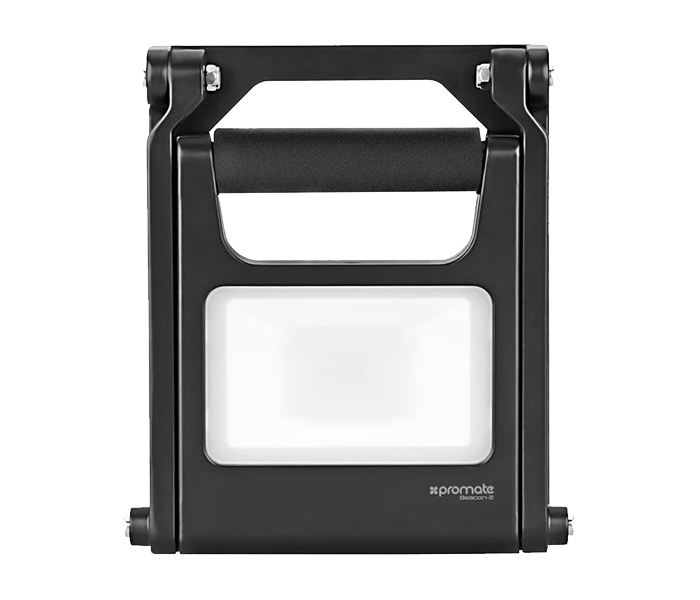 Promate BEACON-2 Super-Bright IP54 Certified Portable LED Flood Light - Black - Zoom Image 6