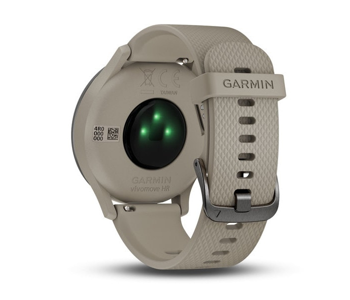 Garmin Vívomove HR Hybrid Smart Watch With Silicone Band - Sandstone - Zoom Image 2