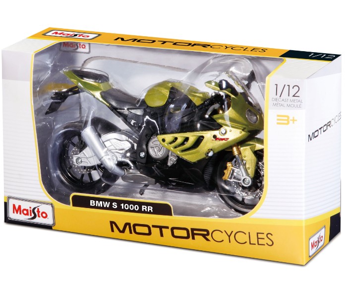 Maisto Tech 31101 1:12 Motorcycles Asst Gold - Zoom Image