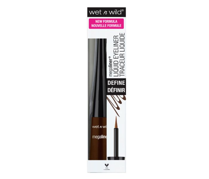 Wet N Wild N11252551A Megaliner Liquid Eyeliner Dark Brown - Zoom Image