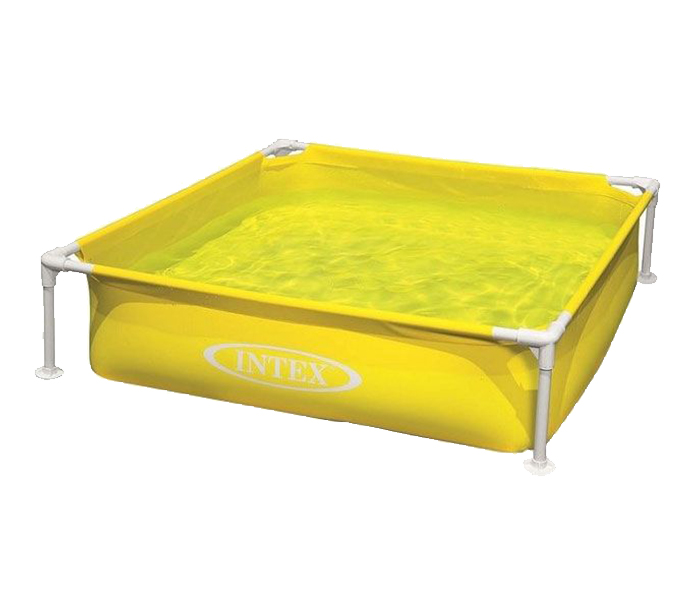 Intex ZX-57172 122 x 122 x 30CM Mini Frame Pool - Yellow - Zoom Image