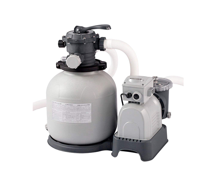 Intex ZX-28648 2800 Gallon Sand Filter System - Grey - Zoom Image 2