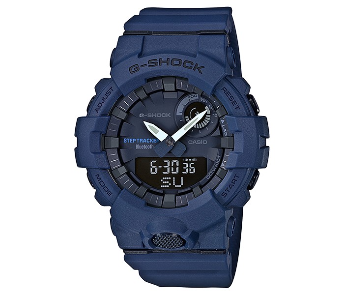 Casio G Shock GBA-800-2ADR Mens Analog and Digital Watch Blue - Zoom Image