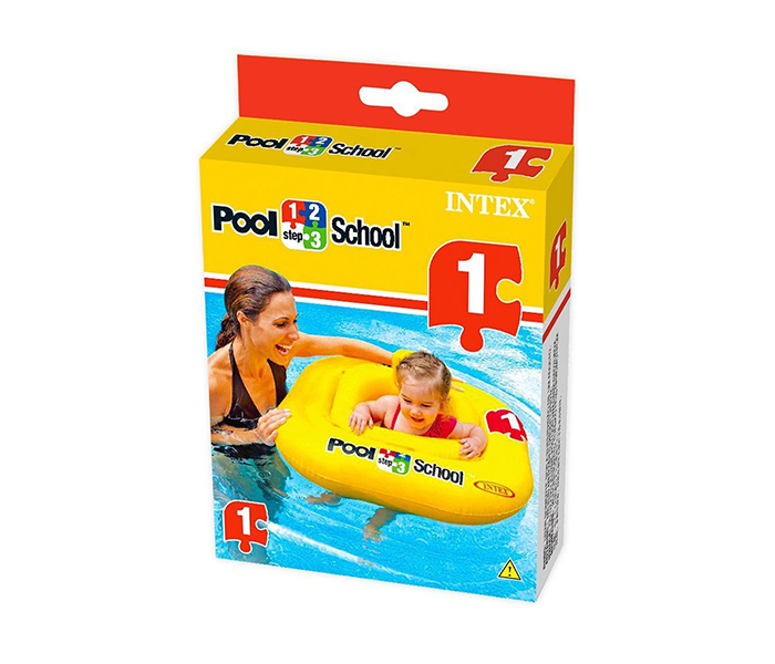 Intex ZX-56587 Swimming Pool Baby Float - Yellow - Zoom Image 1