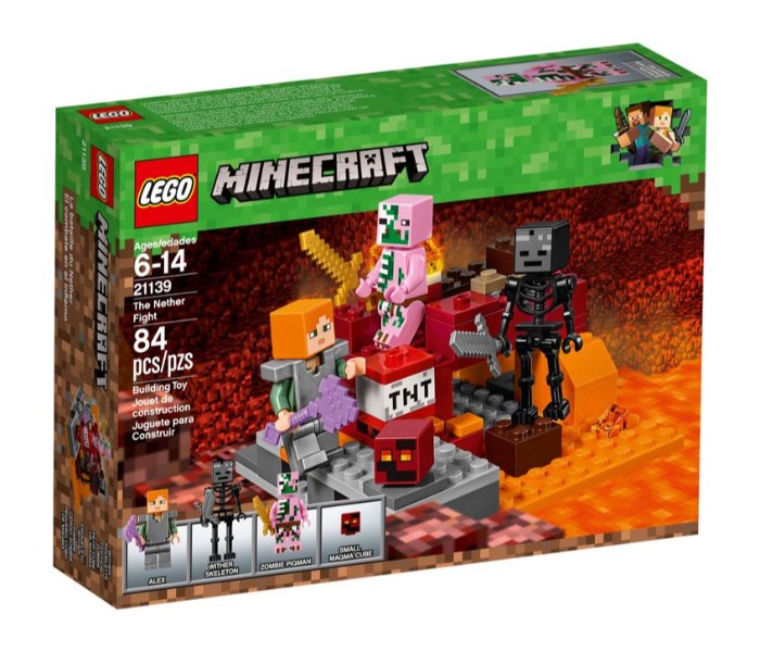 Lego Minecraft 21139 The Nether Fight Multicolor - Zoom Image 3