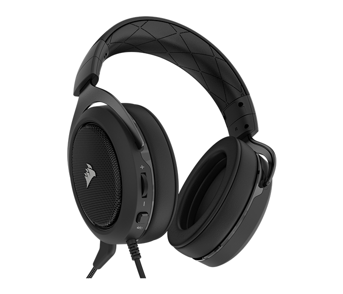 Corsair CA-9011173-NA Hs60 Surround Gaming Headset - Carbon Grey - Zoom Image 4