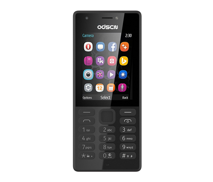 ODSCN 216 Mobile Cell Phones With Dual Sim Cards Bluetooth -Black - Zoom Image